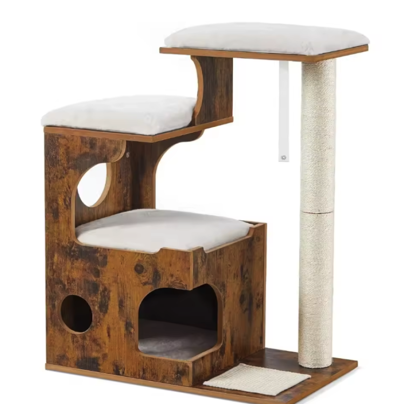 Albero per Gatti di Truciolato - 86cm