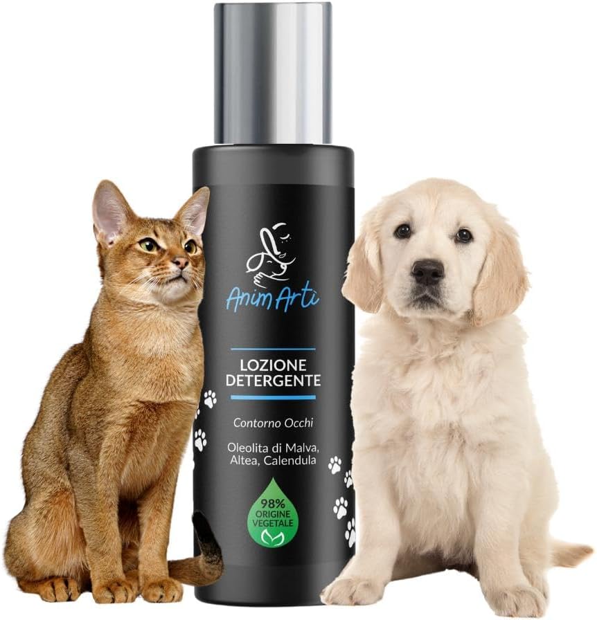 AnimArtì - Lozione Detergente Contorno Occhi Cane e Gatto