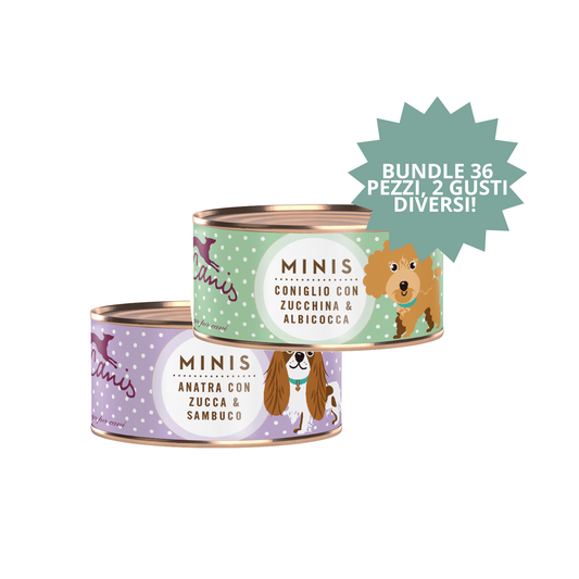 KIT SELEZIONE SPECIALE – Terra Canis Minis (2 confezioni x 18 x 100 g)