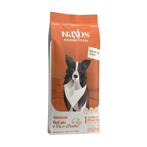 Naxos - Bufalo e Fico d'India 12kg - Medium Adult Monoprotein