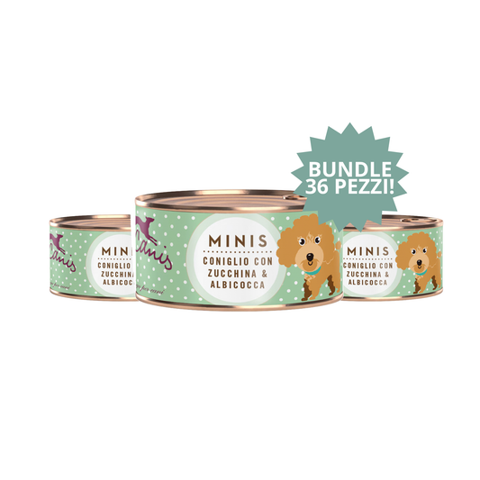 Terra Canis Minis – Coniglio (2 confezioni da 18 x 100 g) 🐰