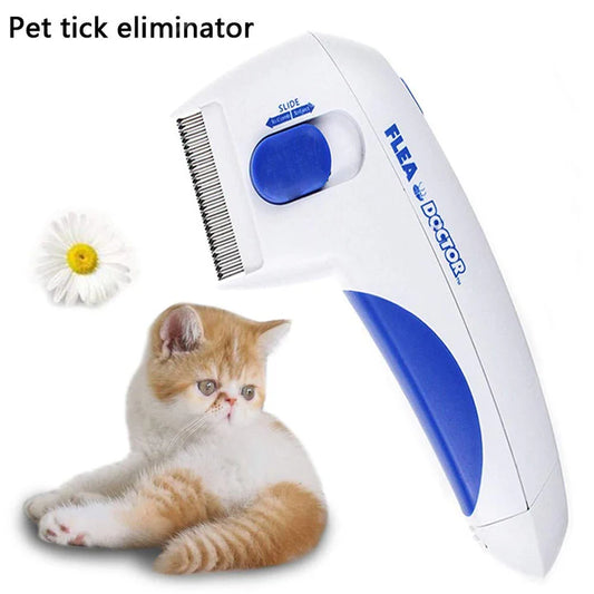 Pettine Elettrico Antipulci per Cani e Gatti – Flea Doctor