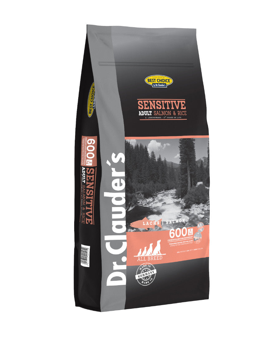 Dr. Clauder's - Salmone e Riso 12,5kg - Sensitive Adult