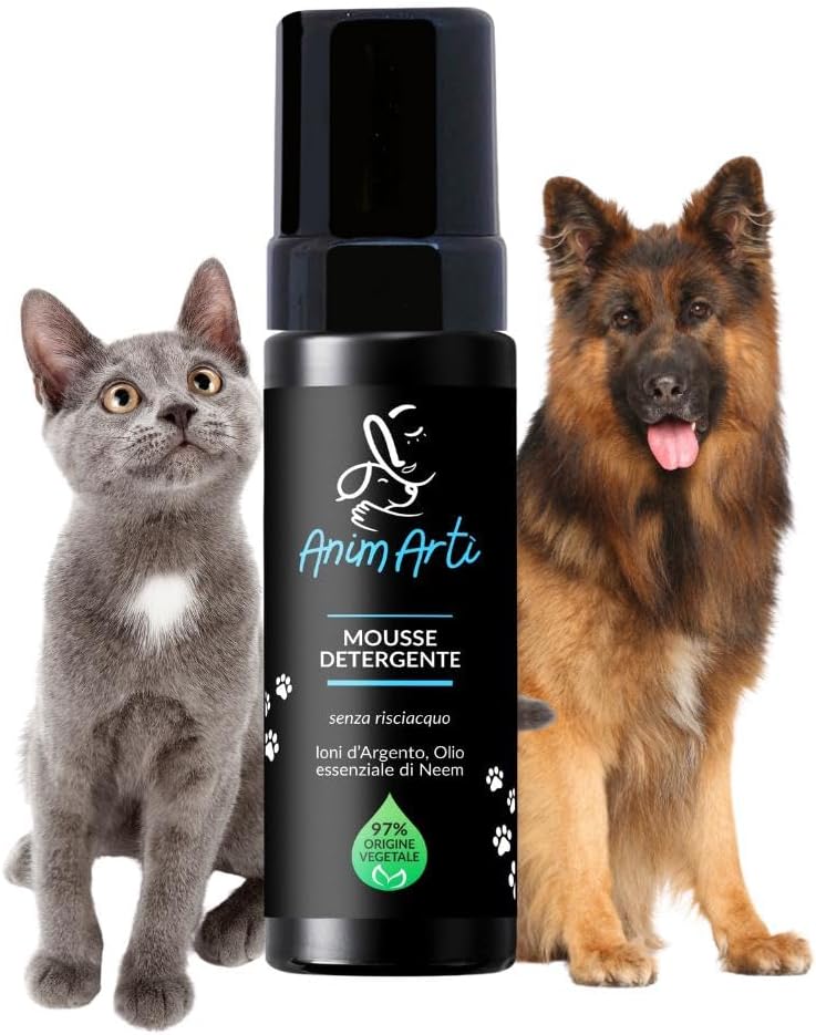 AnimArtì - Mousse Detergente per Cane e Gatto