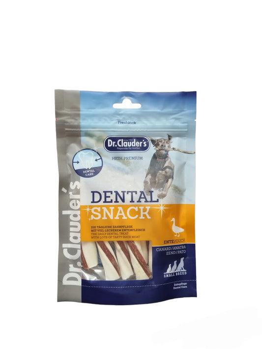 Dr. Clauder's Dental Snack for Small Dog Anatra - 80g