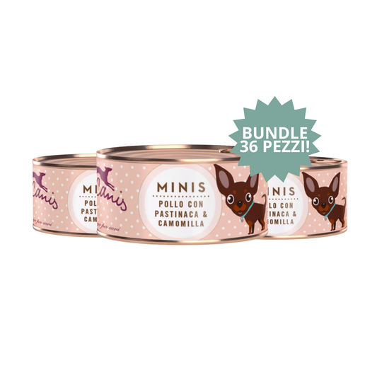 Terra Canis Minis – Pollo (2 confezioni da 18 x 100 g) 🍗