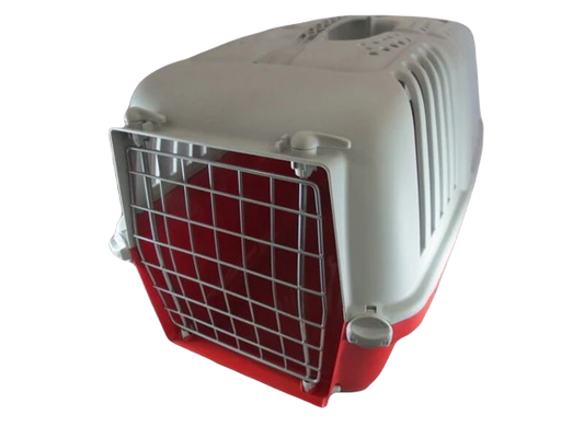 Trasportino Rigido in Plastica per Cani o Gatti