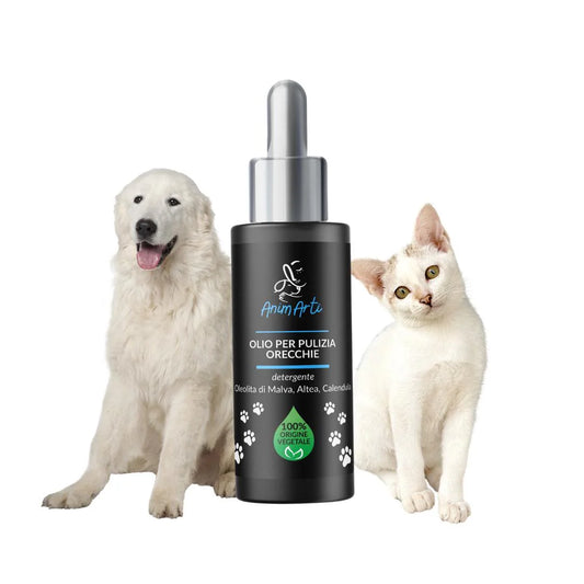 AnimArtì - Olio Pulizia Orecchie Cane e Gatto